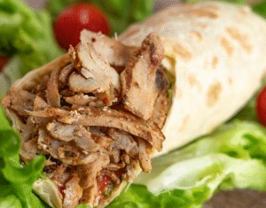 CHICKEN SHAWARMA